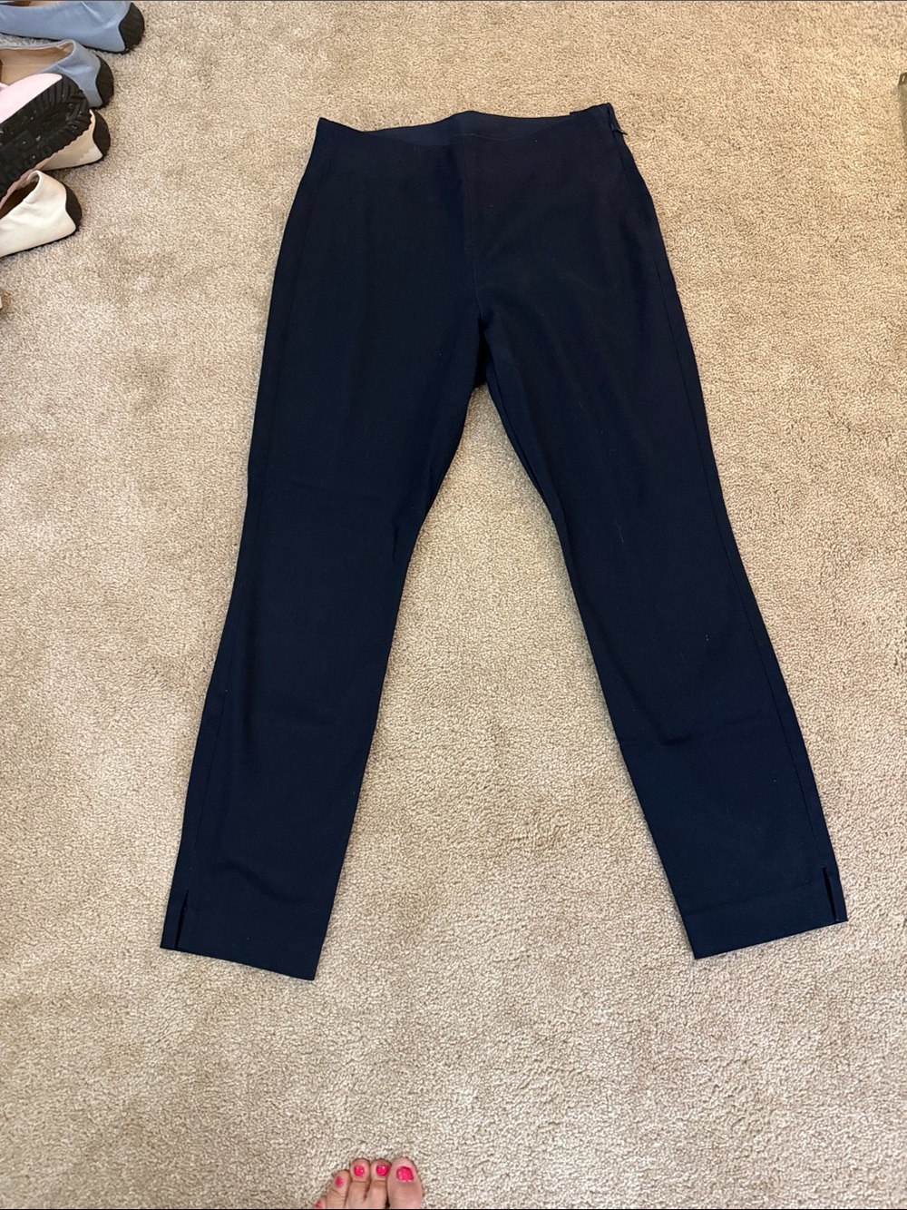 Old Navy Women's navy blue Ankle-Length Slim Pants